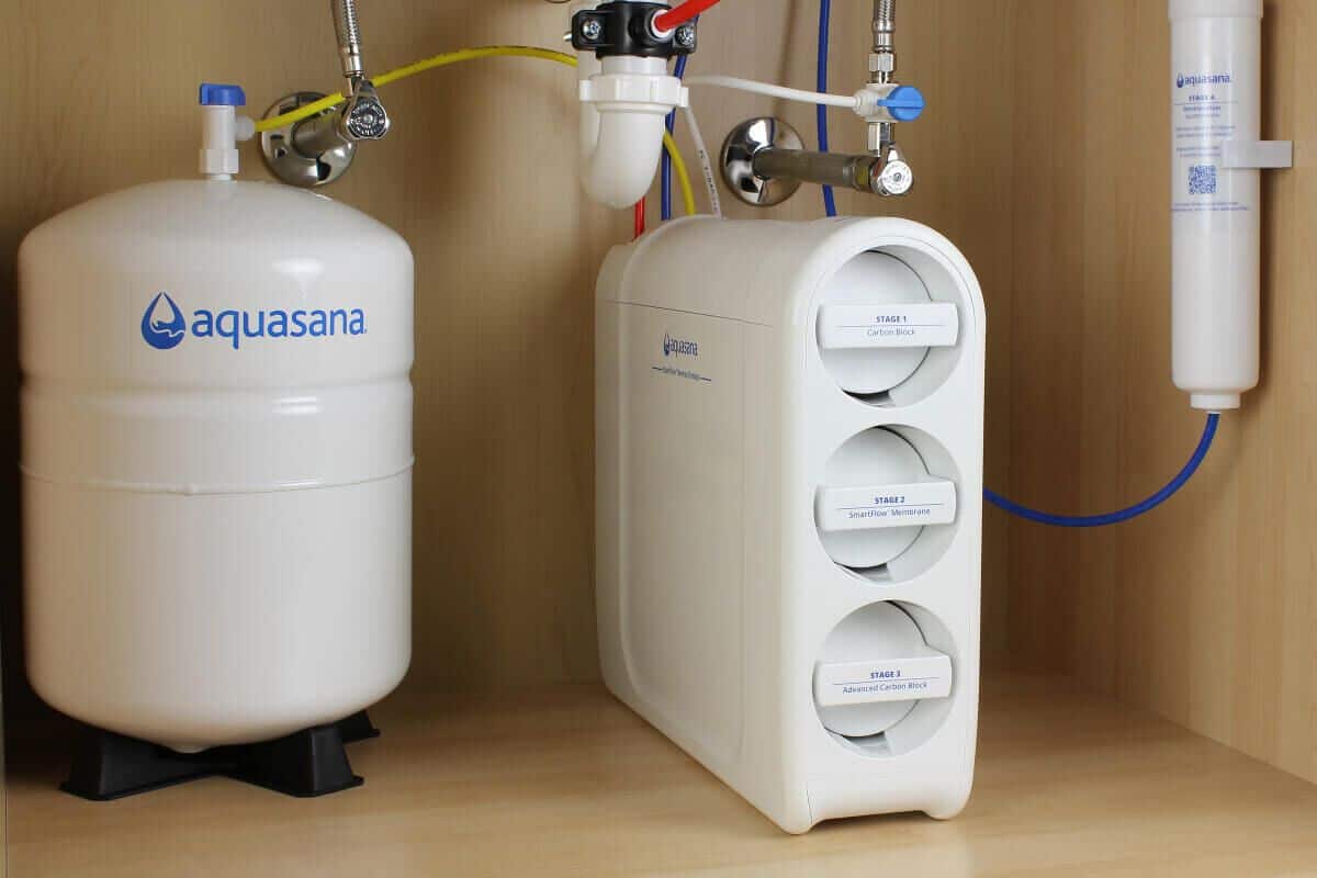 Aquasana under sink water filter 